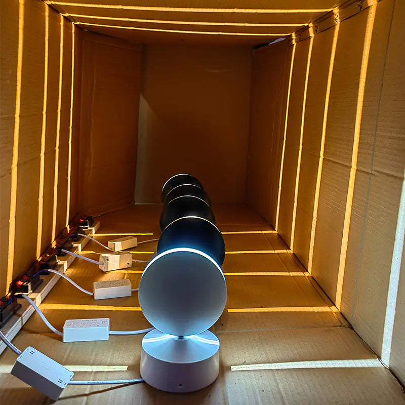 360° Rotating LED Wall Lamp for Hotels and Showrooms